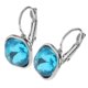 thumbnail image 1 of 6 pares de pendientes de botón de oreja vintage de cristal, conjunto de joyas de San Valentín Azul Fernando Aretes de cristal de mujer, 1 of 8
