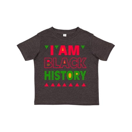 Inktastic I Am Black History Boys or Girls Toddler T-Shirt