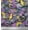 Amethyst, variant on Soimoi Blue Cotton Duck Fabric Leaves & Floral Print Sewing Fabric BTY 42 Inch Wide