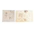 thumbnail image 2 of Actividades De Aprendizaje Preescolar De Madera Montessori Busy Board Estilo A CUTICAT tablero ocupado, 2 of 7