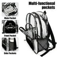 thumbnail image 4 of Call of Duty Stylish Mesh & Transparent Clear Backpack – Trendy, Durable & Lightweight for School, Work Or Travel, 4 of 7