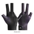 thumbnail image 2 of Guantes de billar Dedo abierto Poliéster transpirable Entrenamiento amateur (Oscuro) Púrpura FLhrweasw Nuevo, 2 of 4