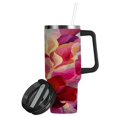thumbnail image 2 of 30oz insulated car cup with handle and straw suitable for all ages Stainless steel vacuum insulated cup. An Acrylic Painting, 2 of 10