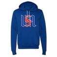 thumbnail image 2 of USA Unisex Hoodie, Patriotic Sweatshirts, 4th of July Sweater - Royal MH200HOODPATRIOT S12 XS, 2 of 3