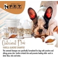 thumbnail image 3 of Dog Oatmeal Plus Vanilla Almond Shampoo 16 oz (473 ml) P.E.T, 3 of 7