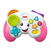 Fisher-Price Game Controller Baby Toy With Music Lights & Learning Songs, Pink, Pretend Play