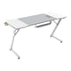 thumbnail image 1 of Escritorio Gamer BALAM RUSH OLYMPUS SPOT GLOW MRX6000 Ergonomico Estructura Z Hasta 100kg RGB Tapete XXL + Porta Vaso + Porta Diadema Blanco BR-941402, 1 of 4
