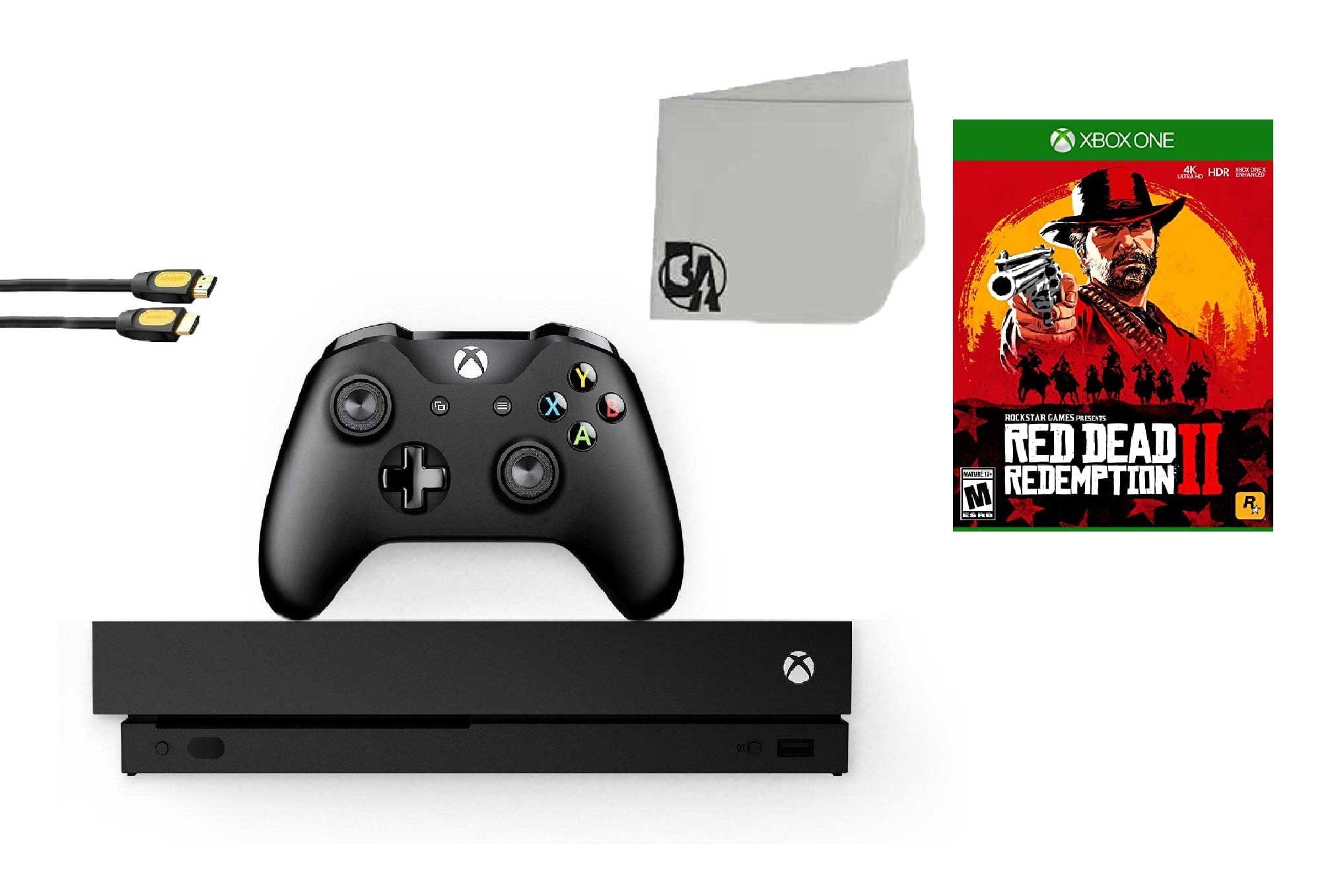 Restored Microsoft Xbox One X 1TB Gaming Console Black with Forza