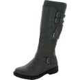 thumbnail image 3 of White Mountain Womens Mazed Faux Leather Tall Knee-High Boots, 3 of 5