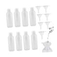 thumbnail image 5 of Transparentes Recargables, Botella de Viaje, Envase Cosmético de Loción de Champú con Tapa, Vacías para Apretar Salvador Botellas vacías, 5 of 5