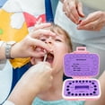 thumbnail image 6 of HEMOTON  Tooth Memory Case Deciduous Teeth Preservation Box Milk Holders for Kids Baby, 6 of 8