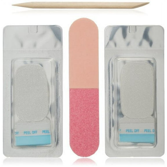 Sally Hansen Salon Insta Gel Strips, Hi Ho Silver, 16 Ounce