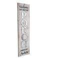 thumbnail image 6 of Porch Sign for Front Door, Welcome Sit on the Porch Wood Sign, 30x7.5 Inch Rustic Wall Decor, Farmhouse Wedding & Housewarming Gift, Ready to Hang, 6 of 7
