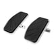 thumbnail image 1 of 2x uso de pasajeros uso del conductor Metal motocicleta reposapiés Pedal reposapiés ajuste para 1300/1800 motocicletas suministros reemplazo Sharpla Pedales de motocicleta, 1 of 8