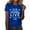 Blue, variant on NJGRAE Cotton Tops for Women 3/4 Sleeve Tops for Women Trust Me I Watch on Patrol Live I’M Basically A Cop T Shirt Trust Me I Watch on Patrol Live Shirt Women’S Layering T-Shirts S