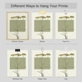 thumbnail image 3 of PixonSign 4 PCS Wilderness Plant Poster Set Geometric Square Duotone Plants Prints Flower Frameless Wall Art Floral Botanical Nature Artwork Rustic Decor for Bedroom, Office - 8"x10", 3 of 5