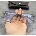 thumbnail image 2 of Montura de gafas retro de placa gruesa, montura negra, gafas planas para miopía para hombres y mujeres 8003, 2 of 5