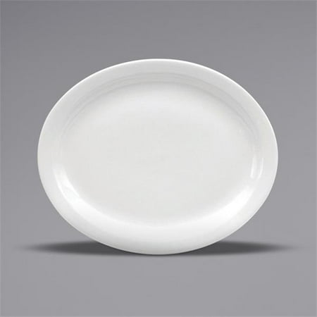 

Buffalo F9000000373 13.25 in. Narrow Rim Porcelain Platter Cream White