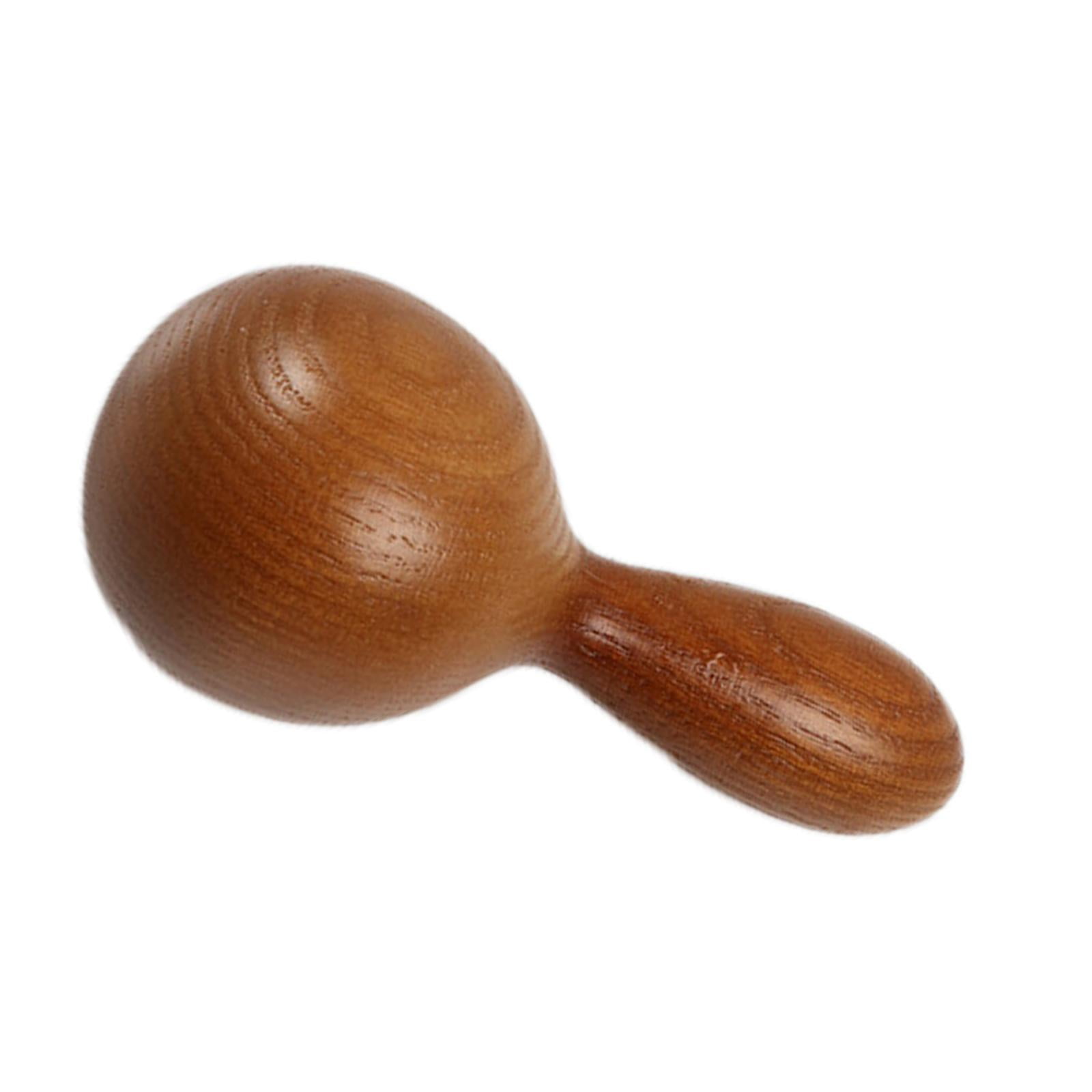 Handheld Wooden Massager, Smooth Deep Tissue Body Massager Essential for Back Arm