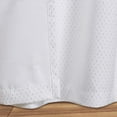 thumbnail image 5 of Superior Shimmer Blackout Curtains, Grommet Header, Set of 2, 52" X 108", Snow White, 5 of 6