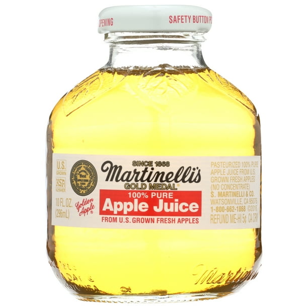 PR Martinelli’S Apple Juice, 10 fl. oz Bottle