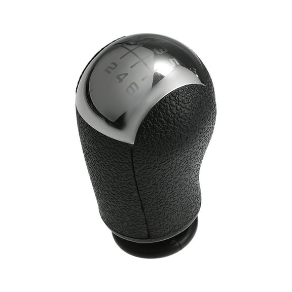 Unique Bargains Gear Shift Knob 6 Speed Manual Gearbox Stick Shifter Lever Knob for Ford-Focus 05-12 Plastic Black