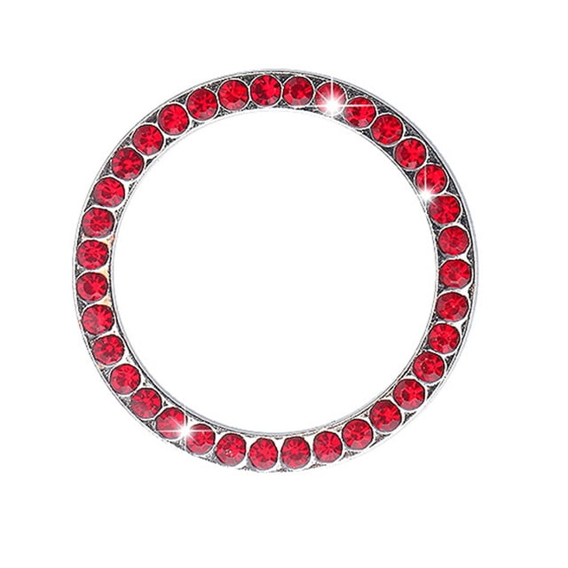Sidaley Adhesivo de dirección Adhesión de aleación de zinc multicolor Decorativo Atractivo Adhesivo Paster Decoración Suministros para automóviles Automoción decorativa y accesorios Rojo Sidaley VI015327-03B