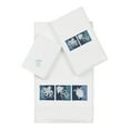 thumbnail image 3 of Authentic Hotel and Spa  100% Turkish Cotton Ava 3PC Embellished Towel Set Teal, 3 of 5