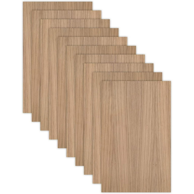 Alder sale Wood, Glowforge Ready, 6 Pack, 1/4th inch, 12”x19” Premium Grade A1, Two Side, MDF Core, unfinished