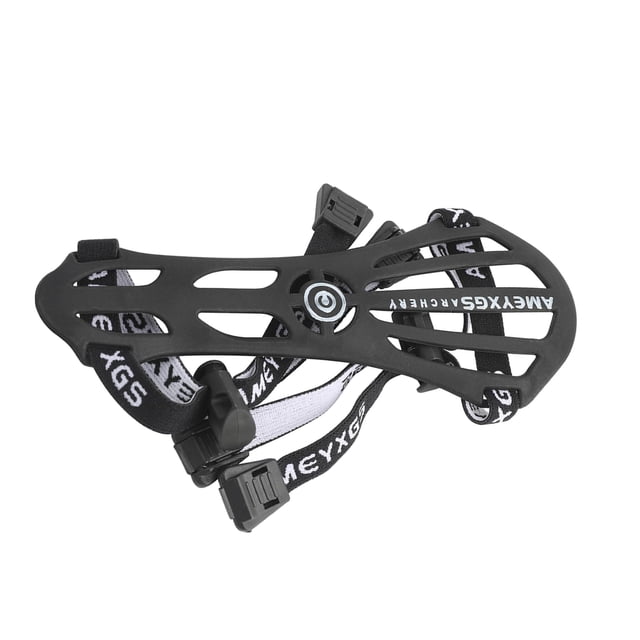 tamizeot Archery Arm Guard Lightweight Arm Guard for Practice Target Black 16x6.5x0.9CM