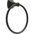 thumbnail image 2 of Delta Flynn Oil Rubbed Bronze Towel Ring Die Cast Zinc, 2 of 2