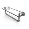 thumbnail image 5 of Pipeline Collection Glass Shelf with Towel Bar - Brushed Bronze / 16 Inch, 5 of 7