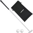 thumbnail image 1 of 4-Sections Portable Best Golf Right Hand Putter or Golf Two-Way Putter Left and Right Hand, 2 Golf Balls Isolated, 1 of 5
