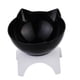 thumbnail image 3 of Comedero elevado para perros y gatitos con soporte elevado para cachorros pequeños Negro, 3 of 6