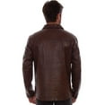 thumbnail image 2 of Scully Leather Leatherwear Mens Chocolate Men's Jacket, 2 of 2