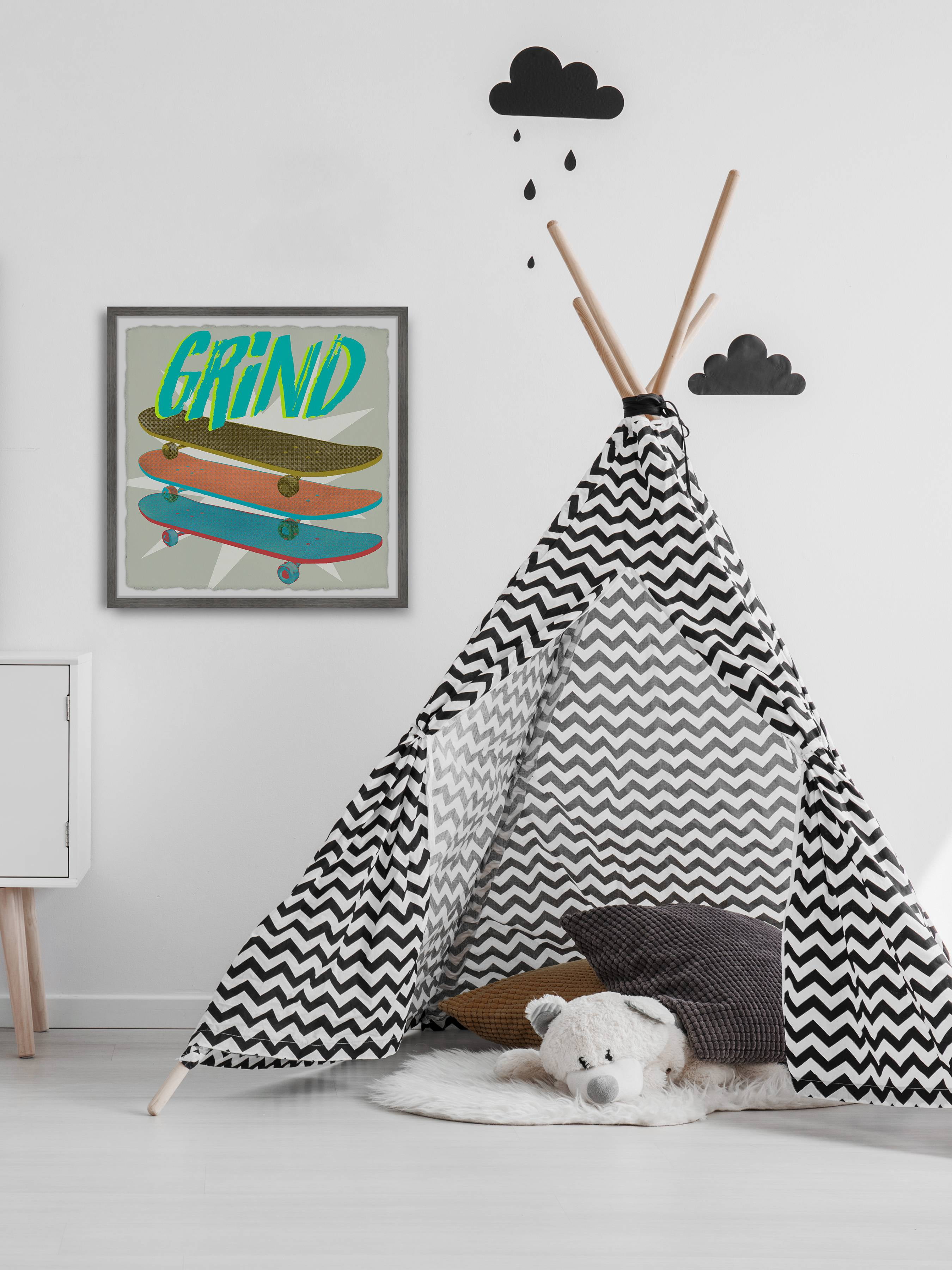 Marmont Hill SK8R I Framed Wall Art