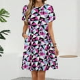 thumbnail image 2 of Abbey Bominable Sundress Short Sleeve Dress Summer Women Clothes Dress for Women Dresses, 2 of 7