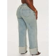 thumbnail image 6 of High-Waisted Wide Leg Vintage Jeans (S, Blue), 6 of 6
