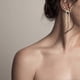 thumbnail image 4 of pares de pendientes COLGANTES de lazo Yashi pendientes de borla dorados para mujeres y niñas, 4 of 5