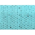 thumbnail image 1 of Ahgly Company Indoor Rectangle Solid Light Blue Modern Area Rugs, 7' x 10', 1 of 4