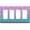 Blue Pink, variant on Baseball Light Switch Cover Plate Double Gang Double Rocker Switch Cover Outlet Covers Wall Plate Light Switch for Bedroom Kitchen 4.7 × 4.7 Inch