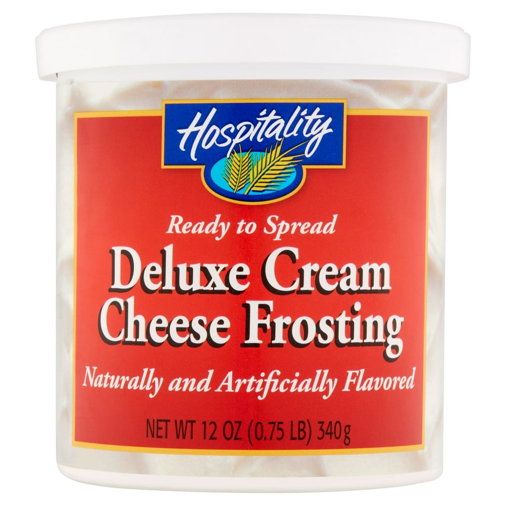 Hospitality Deluxe Cream Cheese Frosting, 12 oz