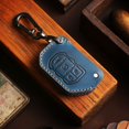 thumbnail image 3 of Car Key Fob Cover Case Protector For Jeep Wrangler Sahara Rubicon Car Key Case Fob Cover Leather, 3 of 23