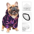 thumbnail image 3 of Haiem Purple Dreamcatcher for Winter Dog Hoodie Sweatshirts with Pockets Warm Dog Clothes for Small Dogs Chihuahua-Medium, 3 of 7