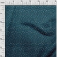 thumbnail image 3 of oneOone Polyester Spandex Teal Blue Fabric Random Sewing Craft Projects Fabric Prints By Yard 56 Inch Wide, 3 of 5