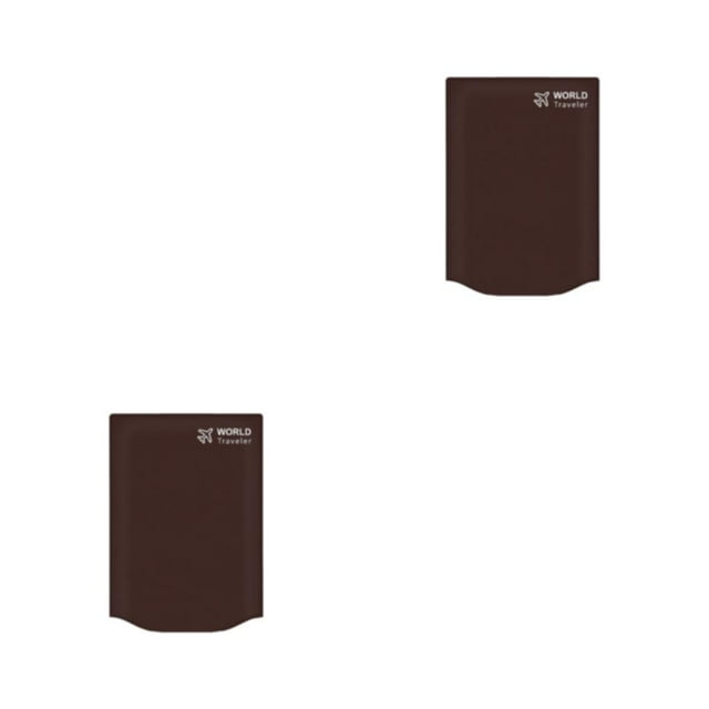Inteprter Cubierta de equipaje de viaje no tejida Tipo de pegatina Maleta de viaje desmontable Bolsa Accesorios de protección Café 26 pulgadas Café 26 pulgadas 2Conjunto