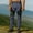 Gray, variant on Blmnix Low Waisted Pants for Men Waterproof Pants Cargo Active Fit Baggy Hiking Pants Pants Black Long Slim Straight Mens Casual Pants,L