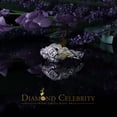 thumbnail image 5 of Diamond Celebrity's Diamond Celebritees 925 White Sterling Silver 45 Cubic Zirconia Women's Ring Size 9, 5 of 11
