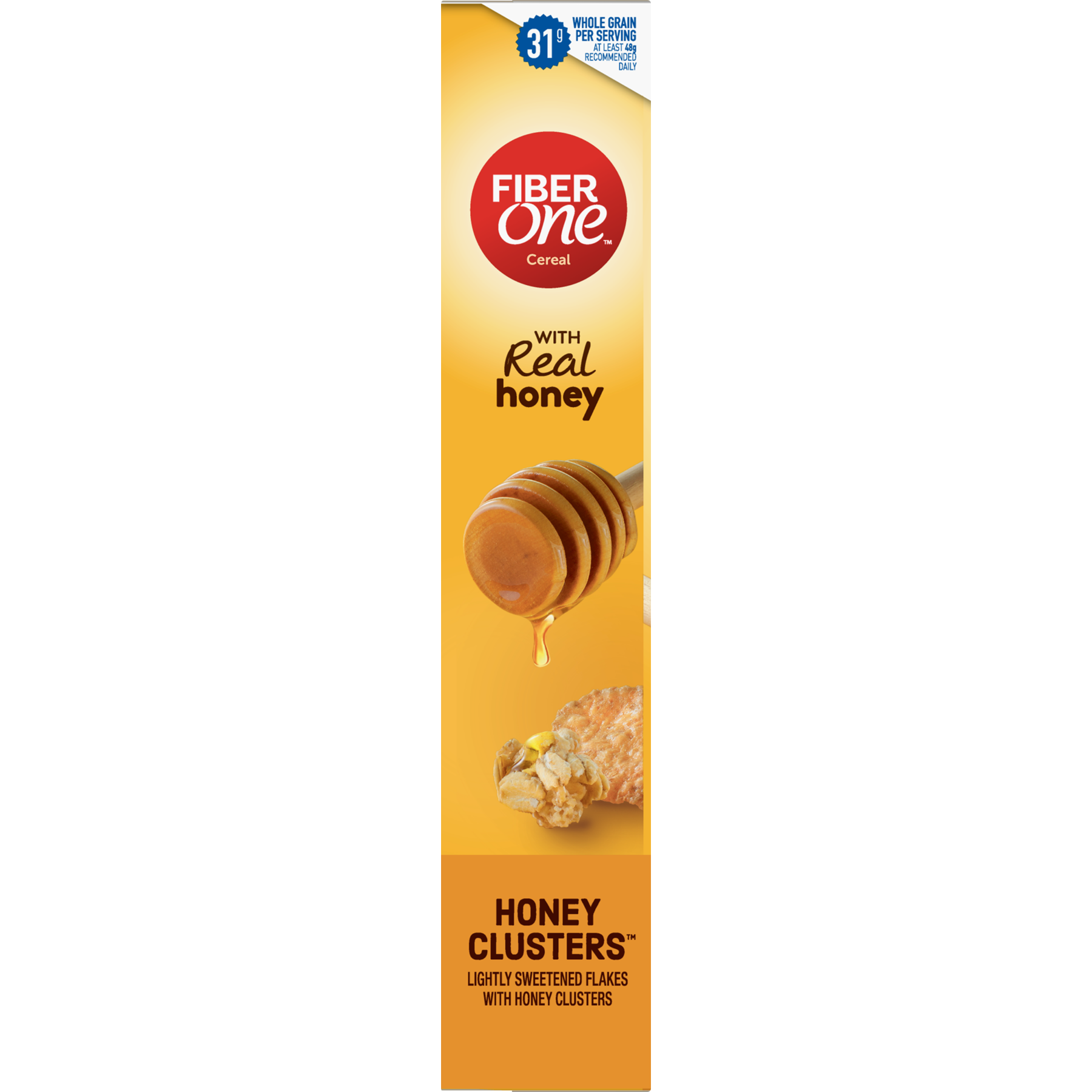 Fiber One Cereal, Honey Clusters, 14.25 oz - image 5 of 10