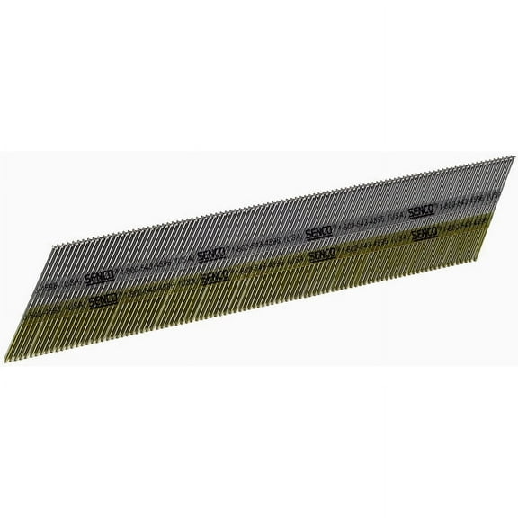 (4000/Pack) 15-Gauge 34-Degree 1-1/2 in. Chisel Bright Basic Angled Strip Brad Finish Nails